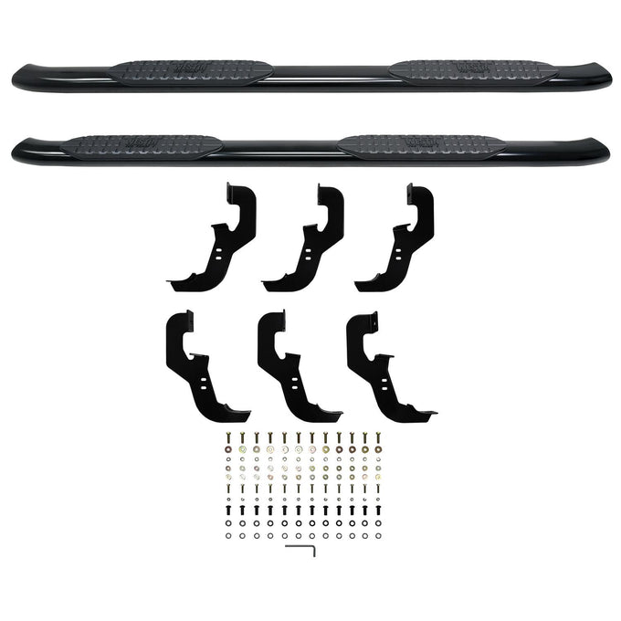 PRO TRAXX 5 Oval Nerf Step Bars <br> 19-26 Chevy Silverado GMC Sierra 1500-3500 HD