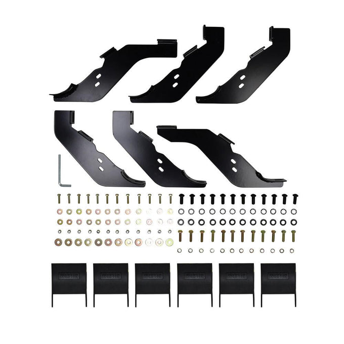 PRO TRAXX 5in Oval Nerf Step Bars <br> 2019-2026 Ford Ranger