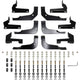 PRO TRAXX 5in Oval Nerf Step Bars <br> 2020-2025 Jeep Gladiator