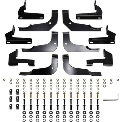PRO TRAXX 5in Oval Nerf Step Bars <br> 2020-2025 Jeep Gladiator