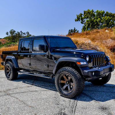 PRO TRAXX 5 Oval Nerf Step Bars <br> 2020-2025 Jeep Gladiator