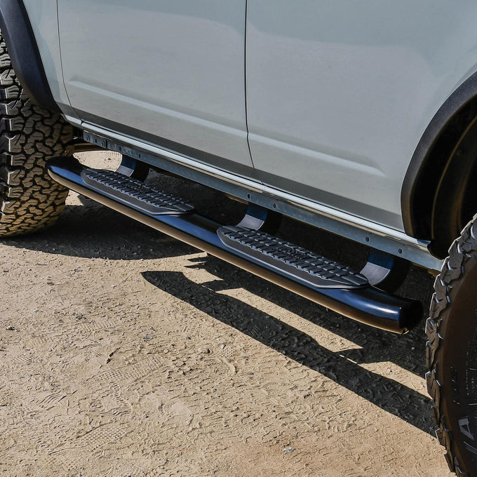 PRO TRAXX 5 Oval Nerf Step Bars <br> 2021-2025 Ford Bronco