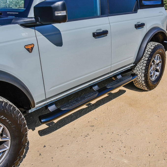 PRO TRAXX 5 Oval Nerf Step Bars <br> 2021-2025 Ford Bronco