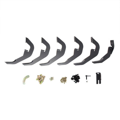 PRO TRAXX 6 Oval Nerf Step Bars <br> 09-25 Dodge Ram 1500 2500 3500