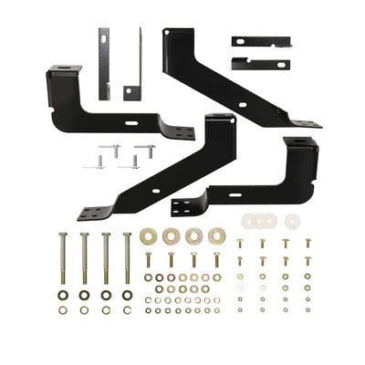 Premier Oval Nerf Step Bar Mount Kit <br> 02-09 Dodge Ram 1500 2500 3500 4500 5500