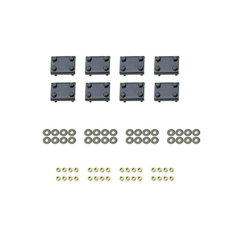 Premier Oval Nerf Step Bar Mount Kit <br> 02-09 Dodge Ram 1500 2500 3500 4500 5500