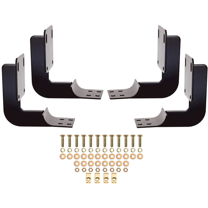 Premier Oval Nerf Step Bar Mount Kit <br> 1999-2016 Ford F-250 F-350 F-450 F-550 Super Duty