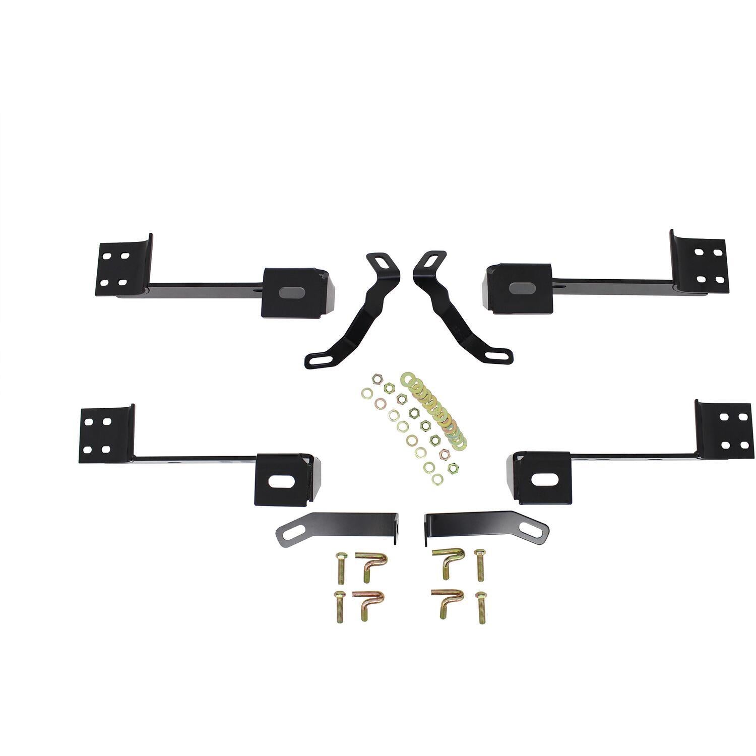 Premier Oval Nerf Step Bar Mount Kit <br> 01-14 Chevy GMC Silverado Sierra 1500 2500 3500
