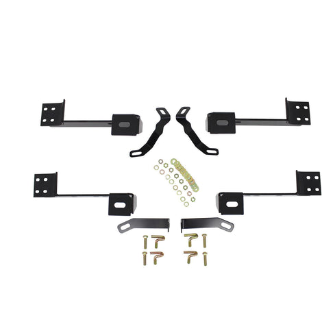 Premier Oval Nerf Step Bar Mount Kit <br> 01-14 Chevy GMC Silverado Sierra 1500 2500 3500