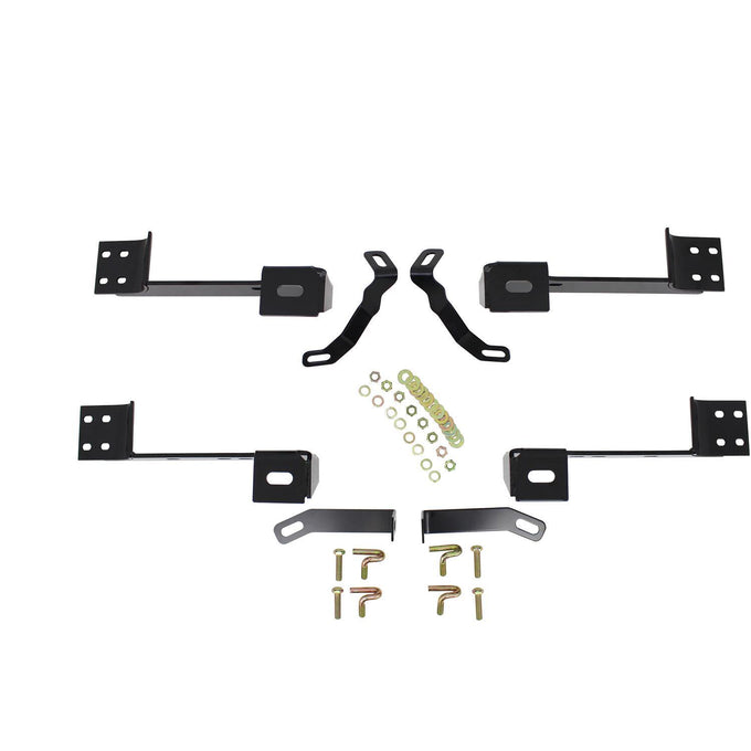Premier Oval Nerf Step Bar Mount Kit <br> 01-14 Chevy GMC Silverado Sierra 1500 2500 3500