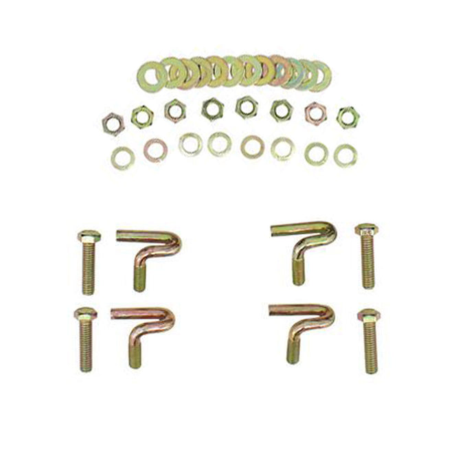 Premier Oval Nerf Step Bar Mount Kit <br> 01-14 Chevy GMC Silverado Sierra 1500 2500 3500