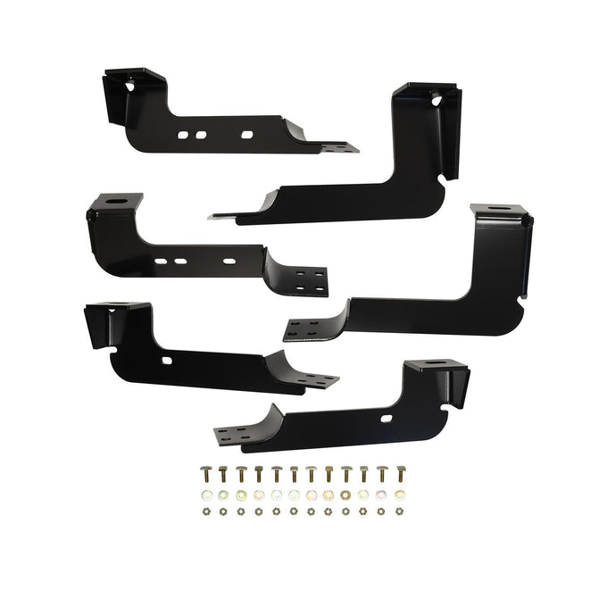 Premier Oval Nerf Step Bar Mount Kit <br> 01-14 Chevy GMC Silverado Sierra 1500 2500 3500