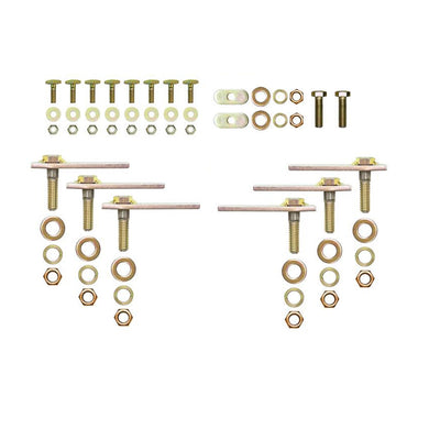 Premier Oval Nerf Step Bar Mount Kit <br> 07-16 GMC Acadia Chevy Traverse Saturn Outlook