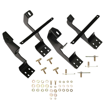 Premier Oval Nerf Step Bar Mount Kit <br> 2011-2019 Ford Explorer