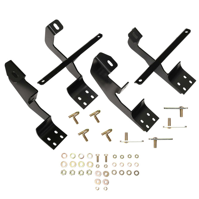 Premier Oval Nerf Step Bar Mount Kit <br> 2011-2019 Ford Explorer