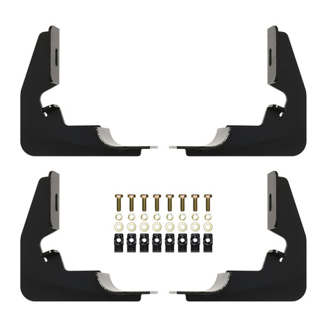 Premier Oval Nerf Step Bar Mount Kit <br> 14-19 Chevy Silverado GMC Sierra 1500 2500 3500