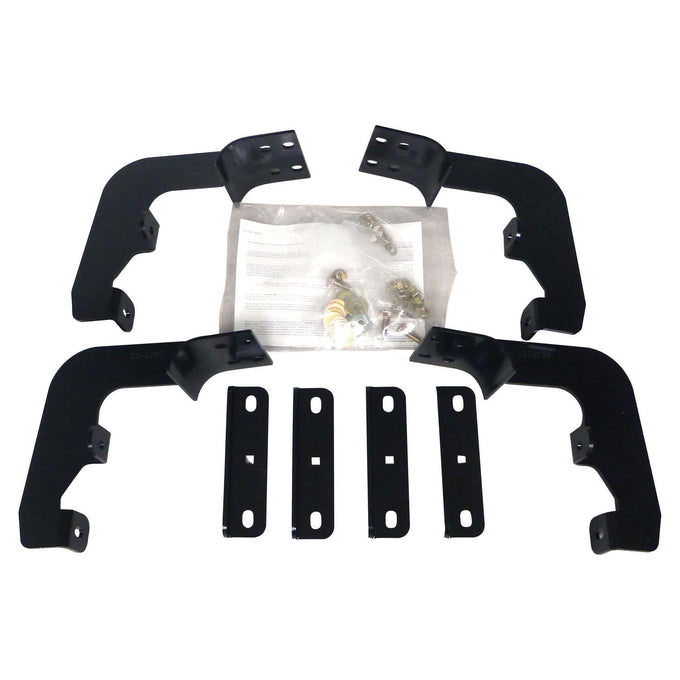 Premier Oval Nerf Step Bar Mount Kit <br> 15-25 Ford F150-F600 Super Duty