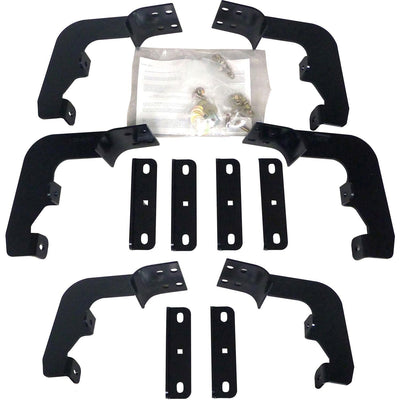 Premier Oval Nerf Step Bar Mount Kit <br> 2015-2026 Chevy Colorado GMC Canyon