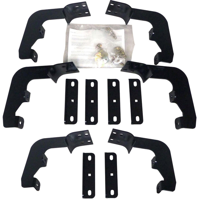 Premier Oval Nerf Step Bar Mount Kit <br> 2015-2026 Chevy Colorado GMC Canyon