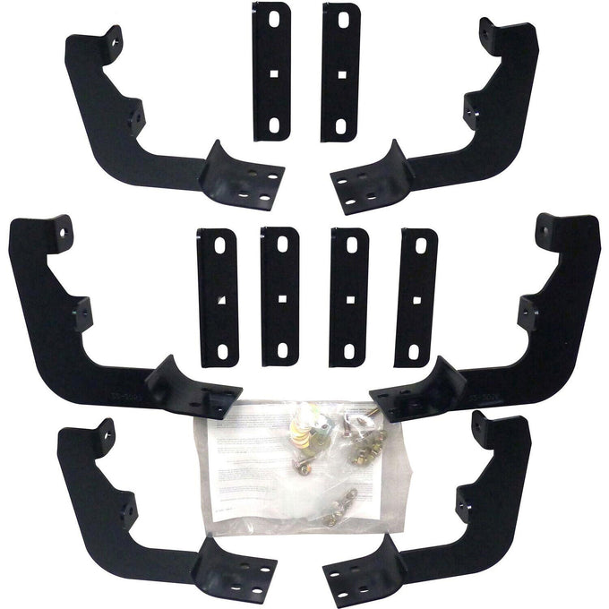 Premier Oval Nerf Step Bar Mount Kit <br> 2015-2026 Chevy Colorado GMC Canyon
