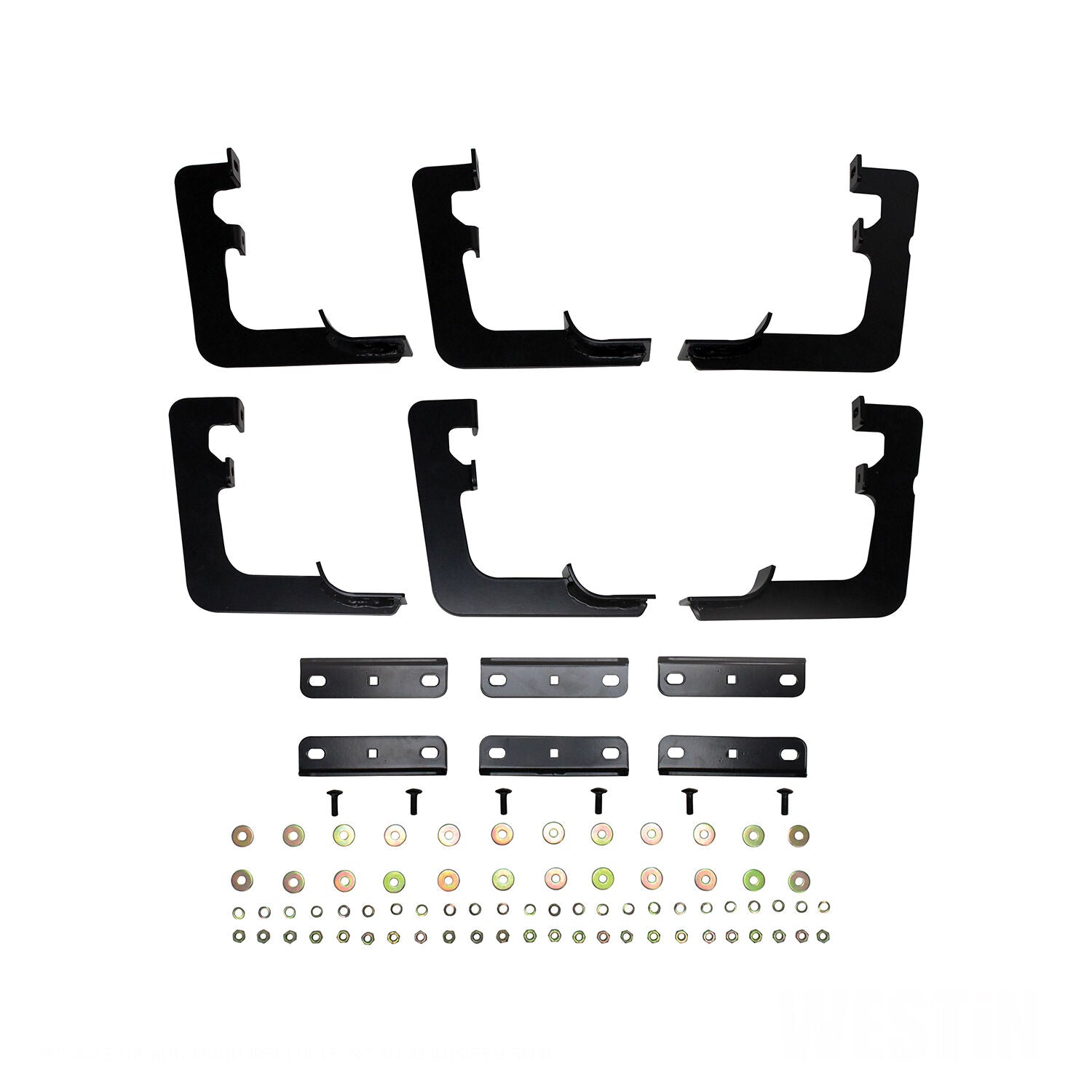Premier Oval Nerf Step Bar Mount Kit <br> 2019-2025 Ram 1500