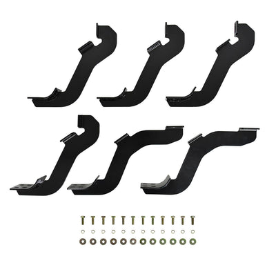 Premier Oval Nerf Step Bar Mount Kit <br> 2019-2026 Ford Ranger