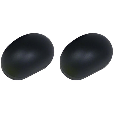 Platinum 4 Oval 4 in Tube Step End Cap Kit <br> Universal Fit