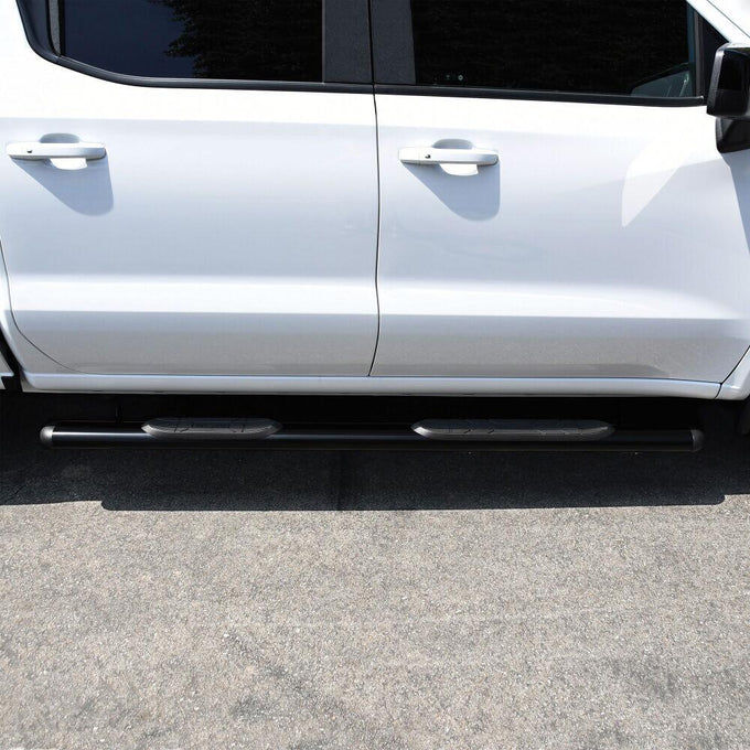 Premier 4 Oval Nerf Step Bars <br> 02-26 Dodge Ram Toyota Honda Chevy GMC Ford