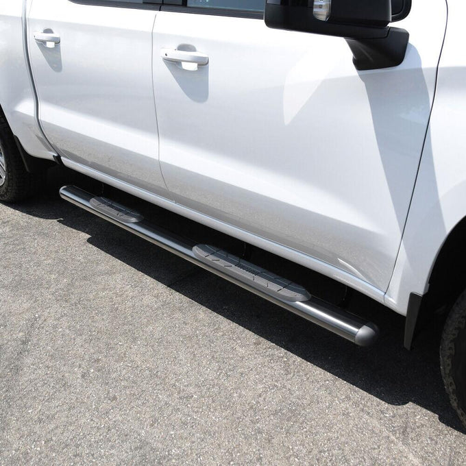 Premier 4 Oval Nerf Step Bars <br> 02-26 Dodge Ram Toyota Honda Chevy GMC Ford