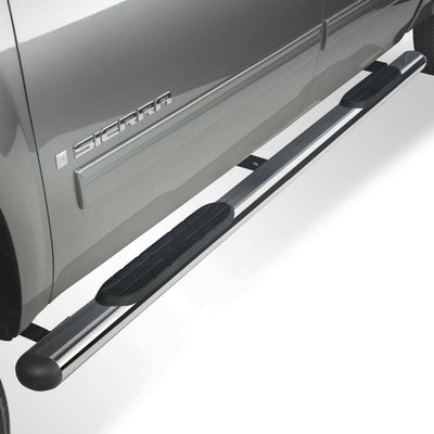 Premier 4 Oval Nerf Step Bars <br> 05-14 Chevy Silverado GMC Sierra 1500-3500 HD