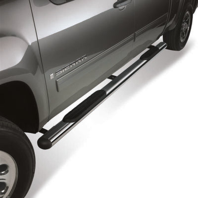 Premier 4 Oval Nerf Step Bars <br> 05-14 Chevy Silverado GMC Sierra 1500-3500 HD