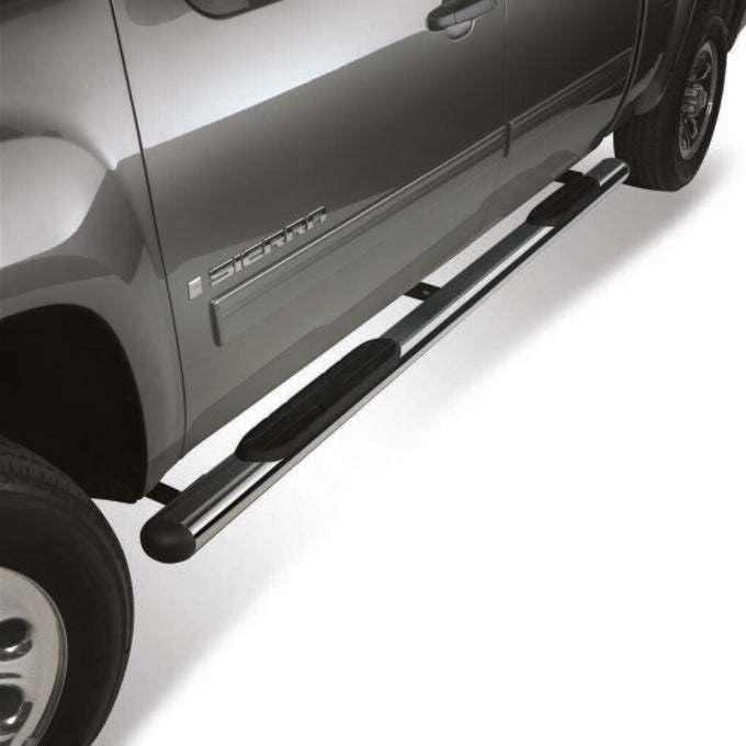Premier 4 Oval Nerf Step Bars <br> 05-14 Chevy Silverado GMC Sierra 1500-3500 HD
