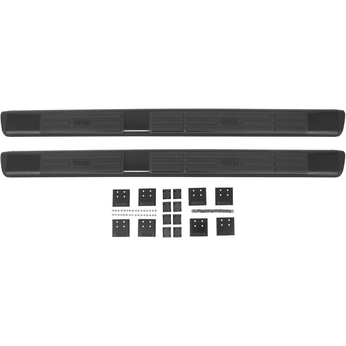Premier 6 Oval Nerf Step Bars <br> 88-26 Chevy GMC C/K Silverado Sierra 1500-3500
