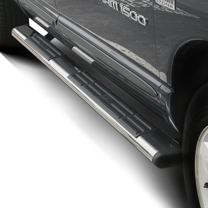 Premier 6 Oval Nerf Step Bars <br> 15-26 Chevy Silverado GMC Sierra 1500-3500 HD