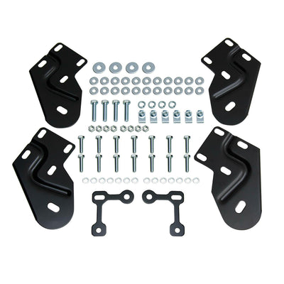 E-Series 3in Round Nerf Step Bars <br> 1999-2016 Ford F-250 F-350 Super Duty