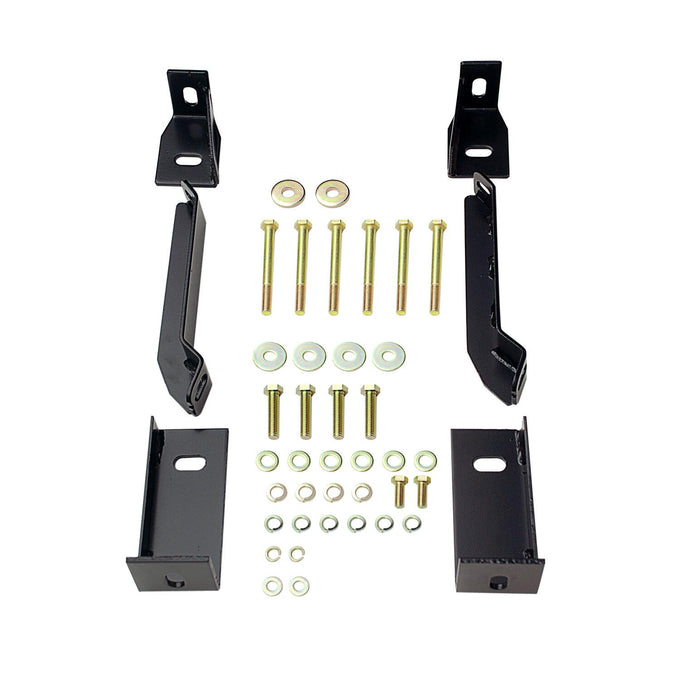 E-Series 3in Round Nerf Step Bars <br> 01-07 Chevy Silverado GMC Sierra 1500 2500 3500
