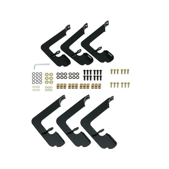 E-Series 3in Nerf Step Bars <br> 14-19 Chevy Silverado GMC Sierra 1500 2500 3500