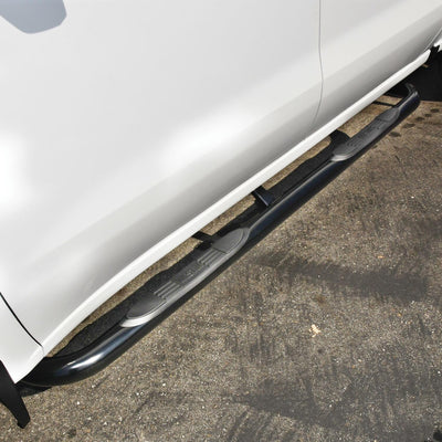 E-Series 3in Round Nerf Step Bars <br> 19-26 Chevy Silverado GMC Sierra 1500