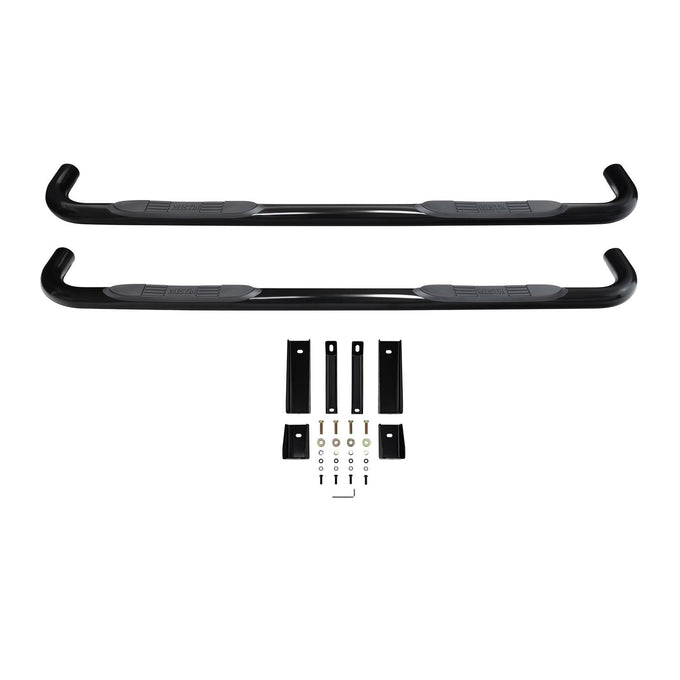 E-Series 3in Round Nerf Step Bars <br> 19-26 Chevy Silverado GMC Sierra 1500