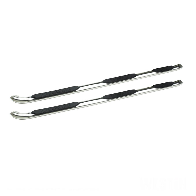 Platinum 4 Oval W2W Nerf Step Bars <br> 2015-2025 Ford F-150