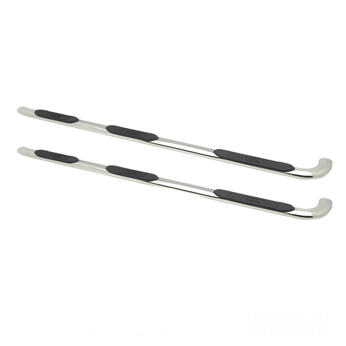 Platinum 4 Oval W2W Nerf Step Bars <br> 2015-2025 Ford F-150