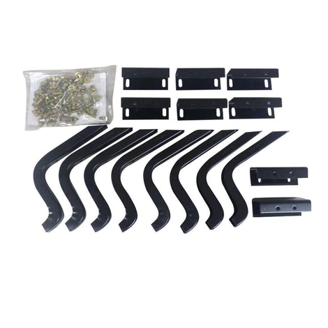 Running Board Mount Kit, Black <br> 2002-2005 Ford Explorer Mercury Mountaineer