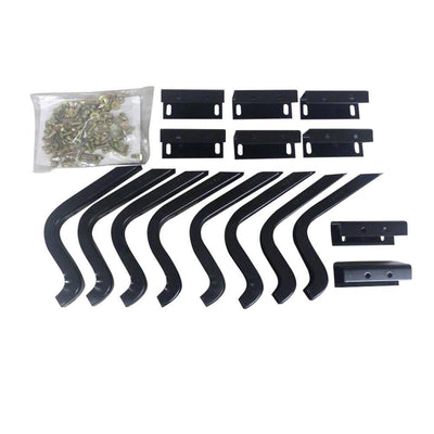 Running Board Mount Kit, Black <br> 2002-2005 Ford Explorer Mercury Mountaineer
