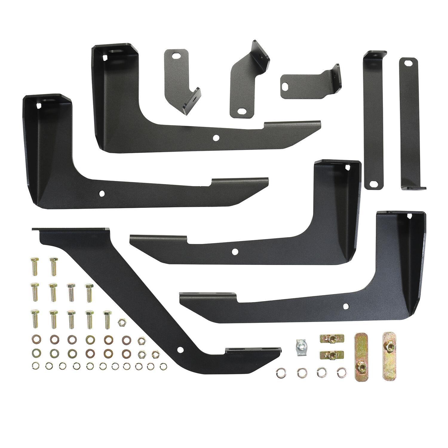 Running Board Mount Kit <br> 03-25 Chevy Express GMC Savana 1500 2500 3500