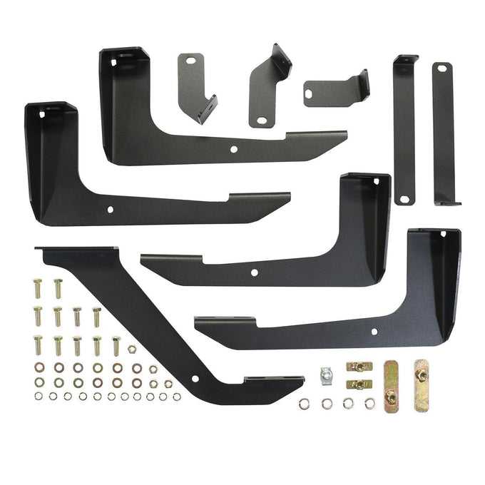 Running Board Mount Kit <br> 03-25 Chevy Express GMC Savana 1500 2500 3500