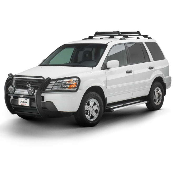 Sure-Grip Aluminum Running Boards 69 in <br> 02-26 Honda Nissan Ford Toyota Jeeop Chevy GMC