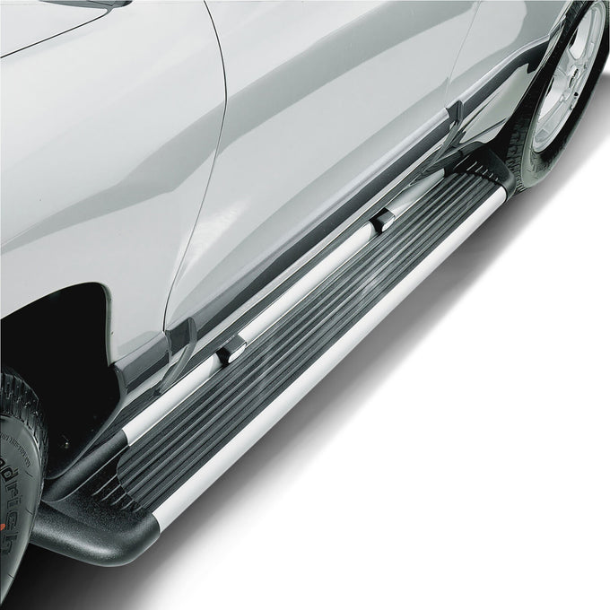 Sure-Grip Aluminum Running Boards 69 in <br> 02-26 Honda Nissan Ford Toyota Jeeop Chevy GMC
