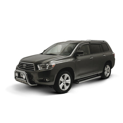 Sure-Grip Aluminum Running Boards 72 in <br> 95-25 Chevy GMC Nissan Toyota Jeep Ford Buick