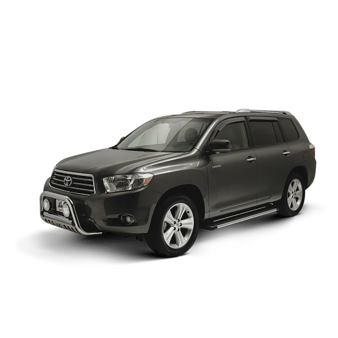 Sure-Grip Aluminum Running Boards 72 in <br> 95-25 Chevy GMC Nissan Toyota Jeep Ford Buick