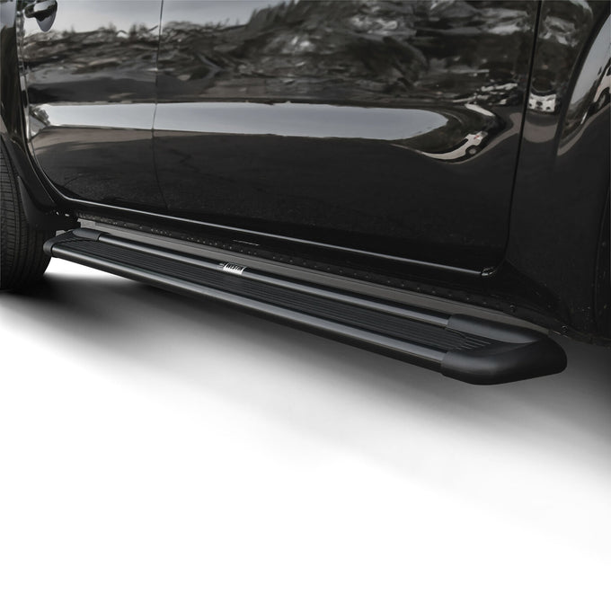 Sure-Grip Aluminum Running Boards 79 in <br> 88-26 Dodge Ram Toyota Honda Chevy GMC Ford